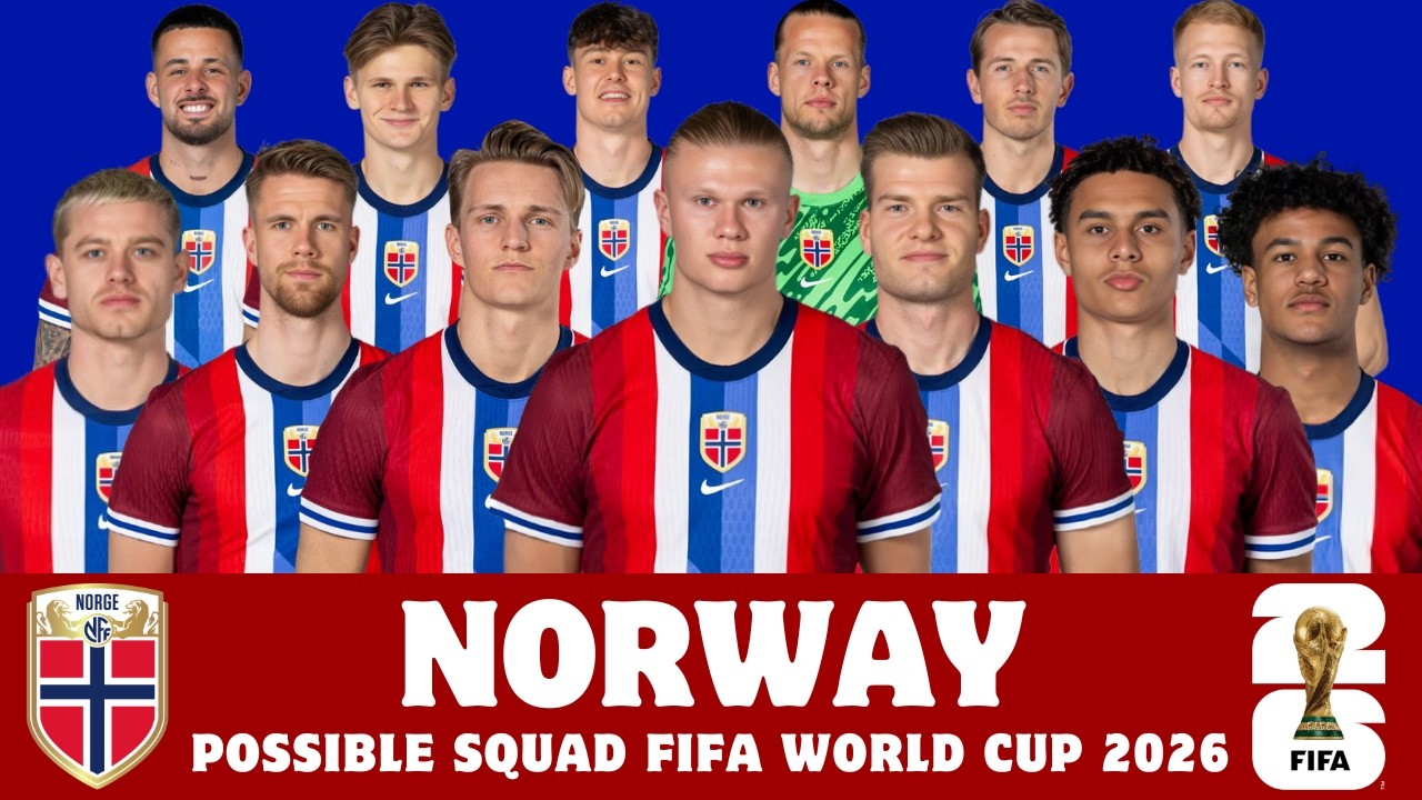 Возможный состав сборной Норвегии на Чемпионат мира по футболу 2026 года | Глубина состава сборно...