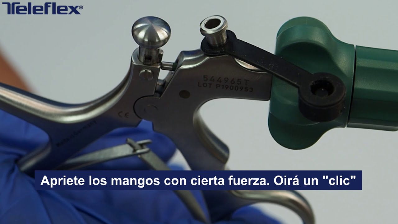 Weck™ Hem-o-lok™ Desmontaje y Montaje. ES