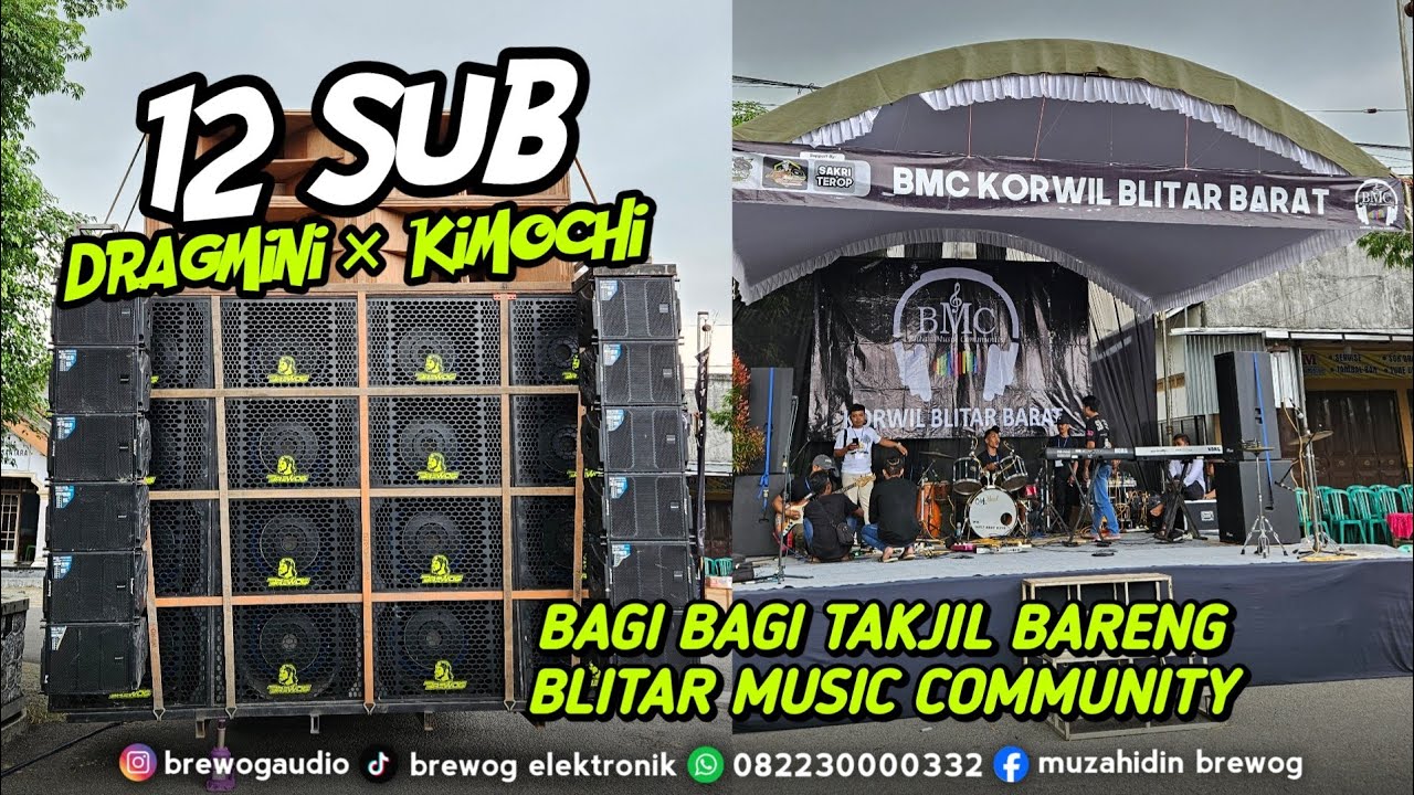 READY 12 SUB DRAGMINI × KIMOCHI !! INFO NGABUBURIT DAN BAGI BAGI TAKJIL BARENG BLITAR MUSIC COMUNITY
