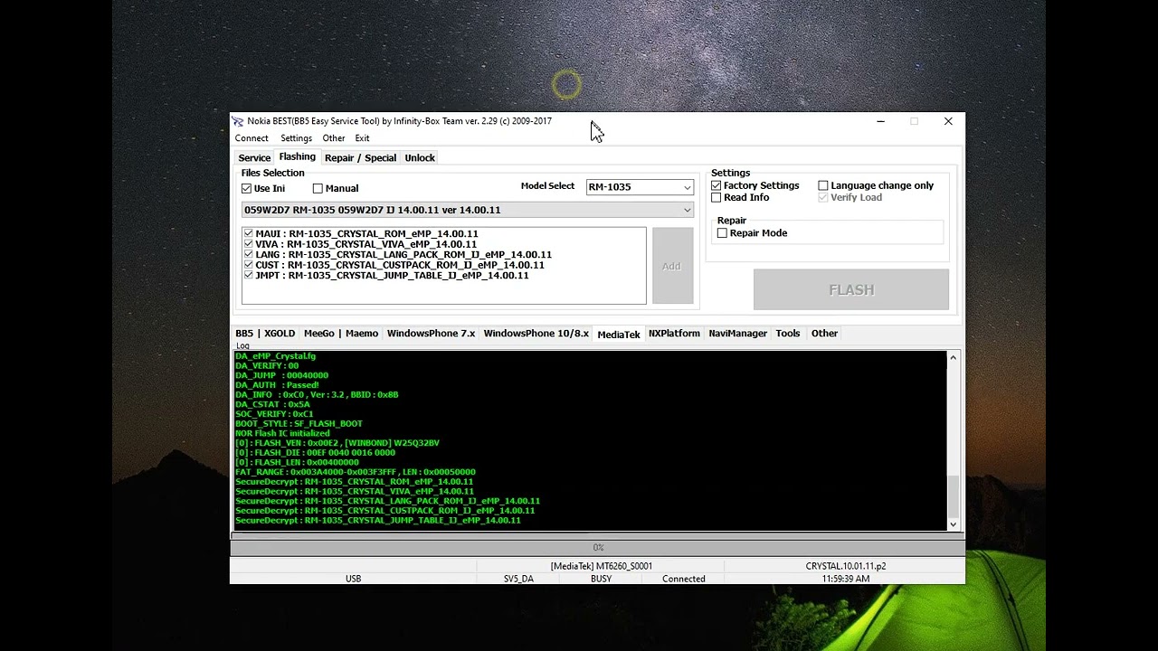 Nokia 130 (RM-1035) Flashing by Nokia Infinity Best