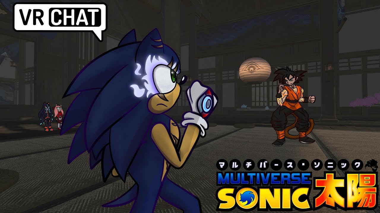 Multiverse Sonic Trains With Goku [VRChat]