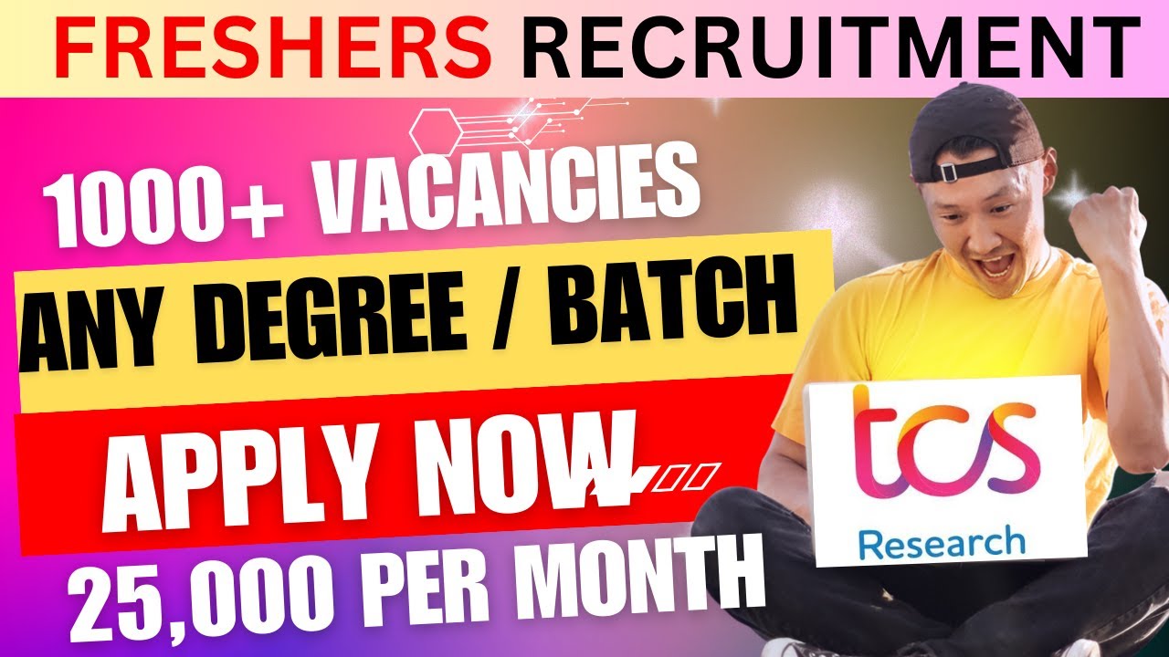 TCS Mega Freshers Off Campus Recruitment Drive