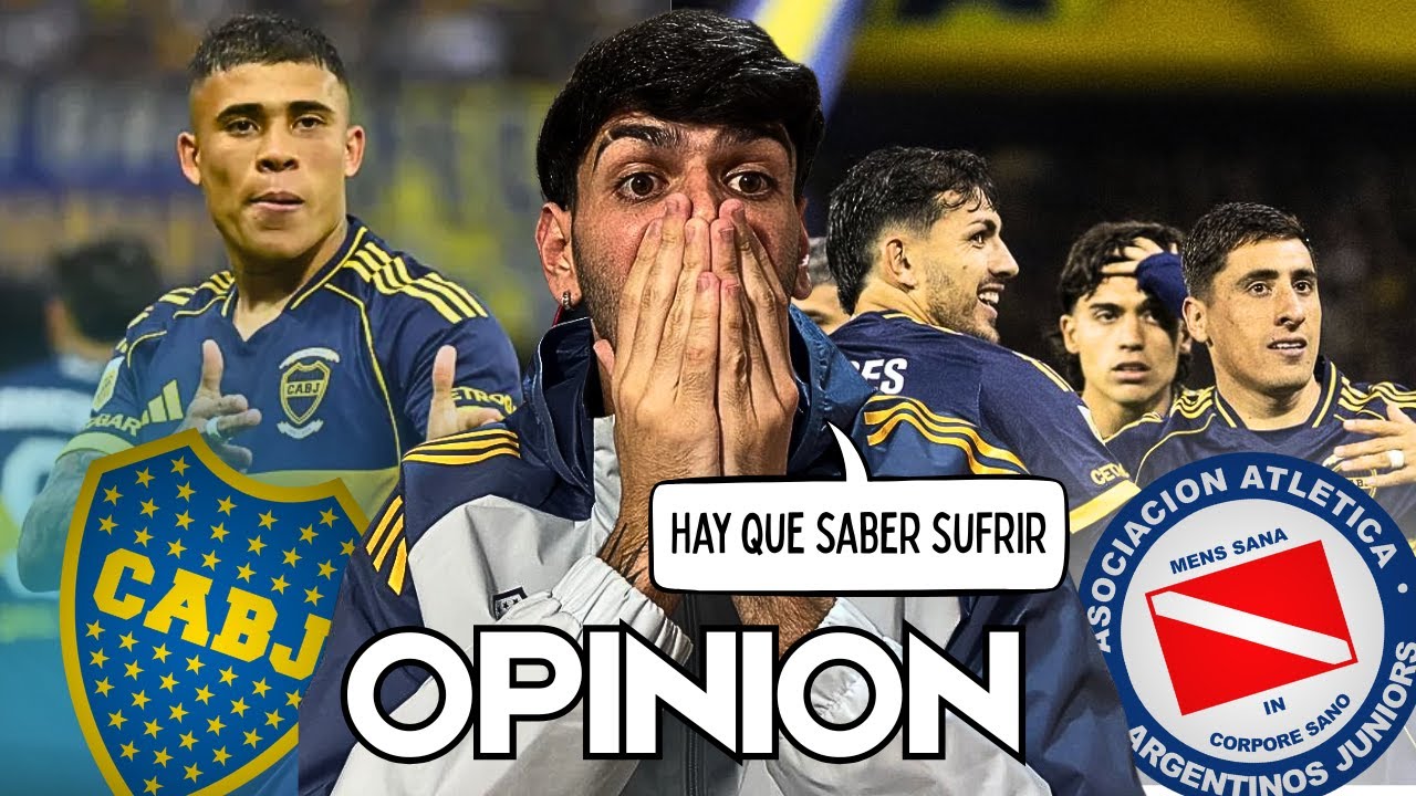 ESTO ES BOCA! - BOCA (1) VS ARGENTINOS JRS (0) | OPINIÓN DE UN HINCHA DE BOCA | 3EnLinea