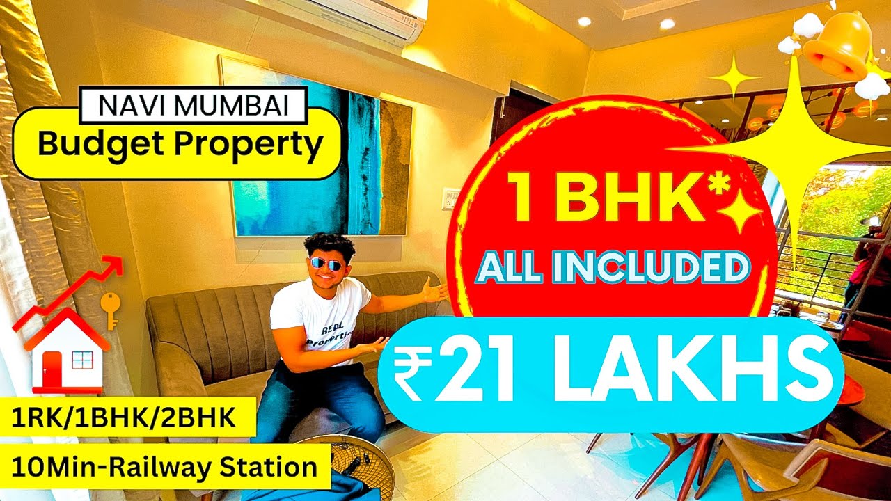 1BHK Flat in 😲 21 Lakhs All Included | Budget Flat in Taloja Navi Mumbai 🤑 Further Investment #23