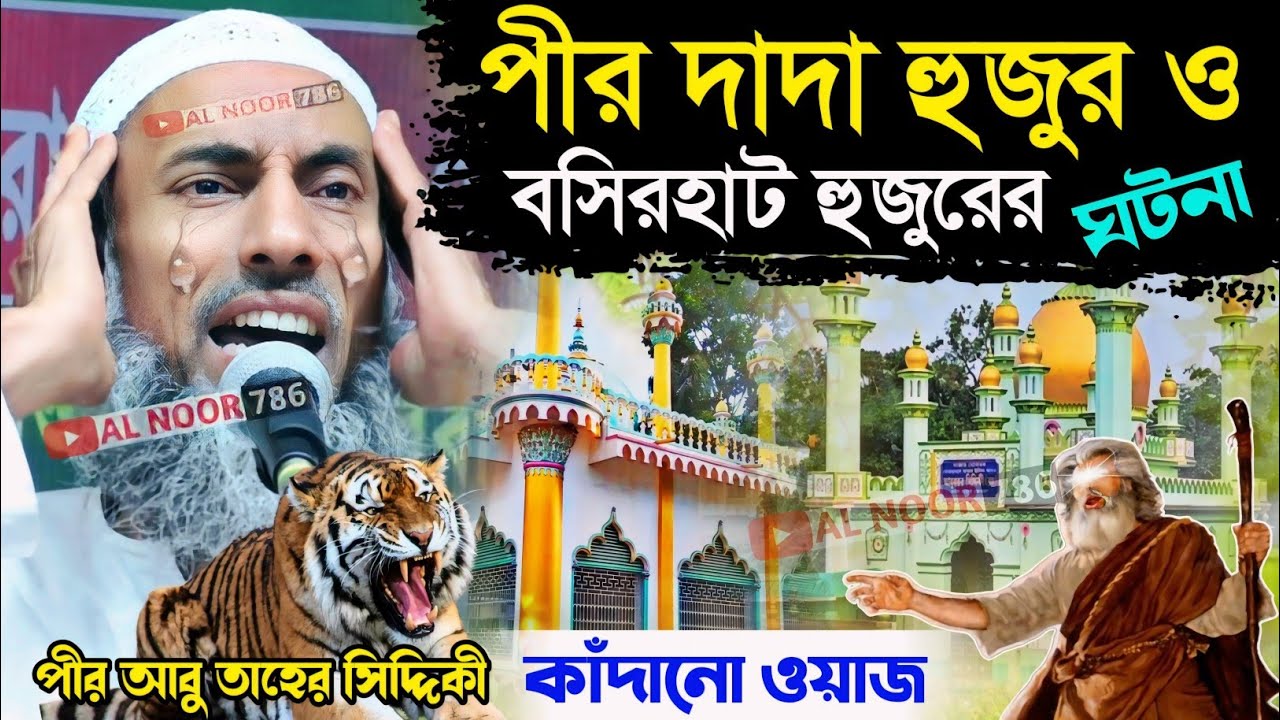 দাদা হুজুরেও বসিরহাট হুজুরের ঘটনা┇ওহ্ কাঁদানো ওয়াজ┇পীর আবু তাহের সিদ্দিকী ওয়াজ┇Pir Taher Siddiqui