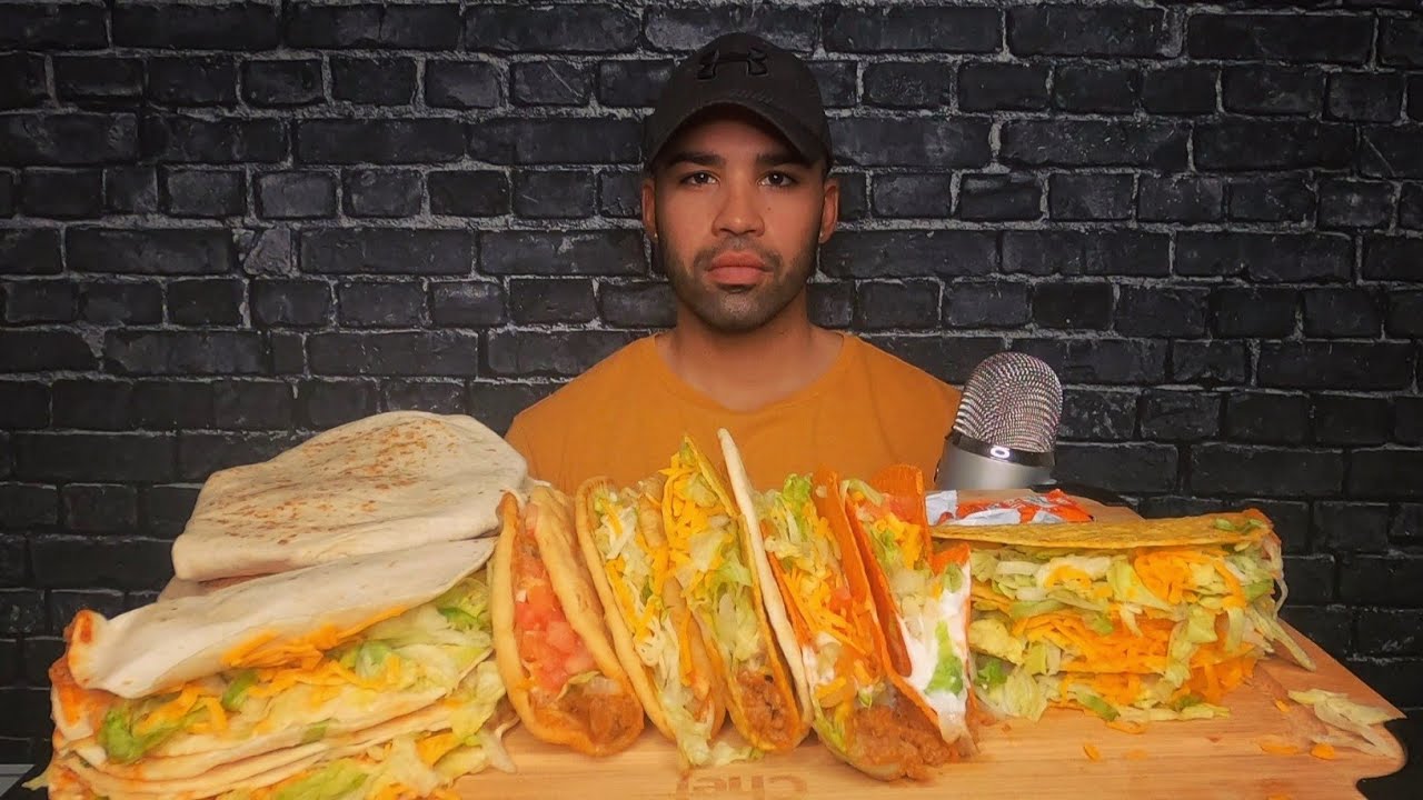 (ASMR) Taco Bell Mukbang