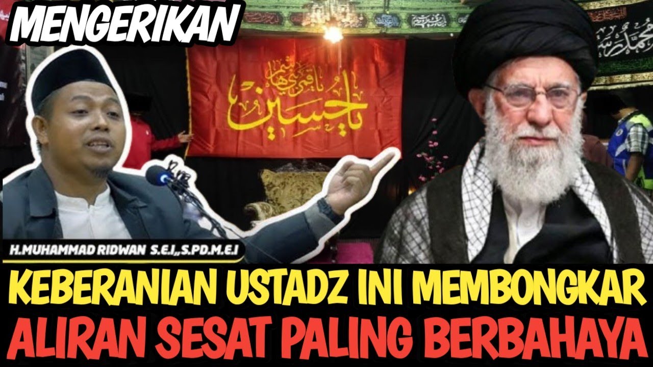 KEBERANIAN USTADZ INI MEMBONGKAR ALIRAN SESAT PALING BERBAHAYA DI DUNIA 