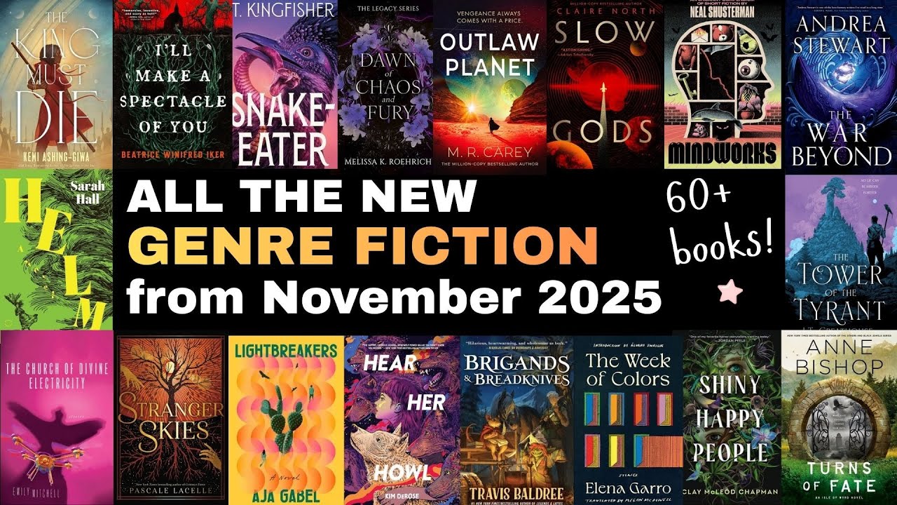 Новые научно-фантастические, фэнтезийные и ужасные книги: ноябрь 2025 года