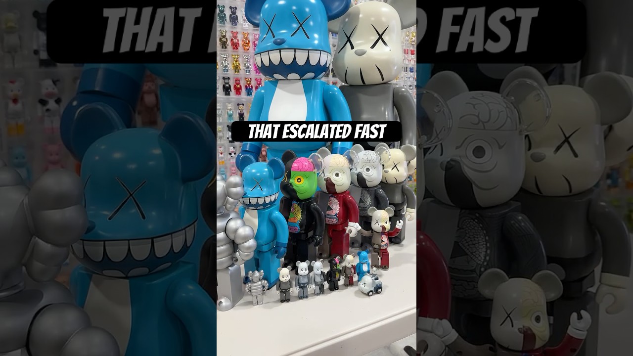 Kaws - It&rsquo;s an addiction #bearbrick