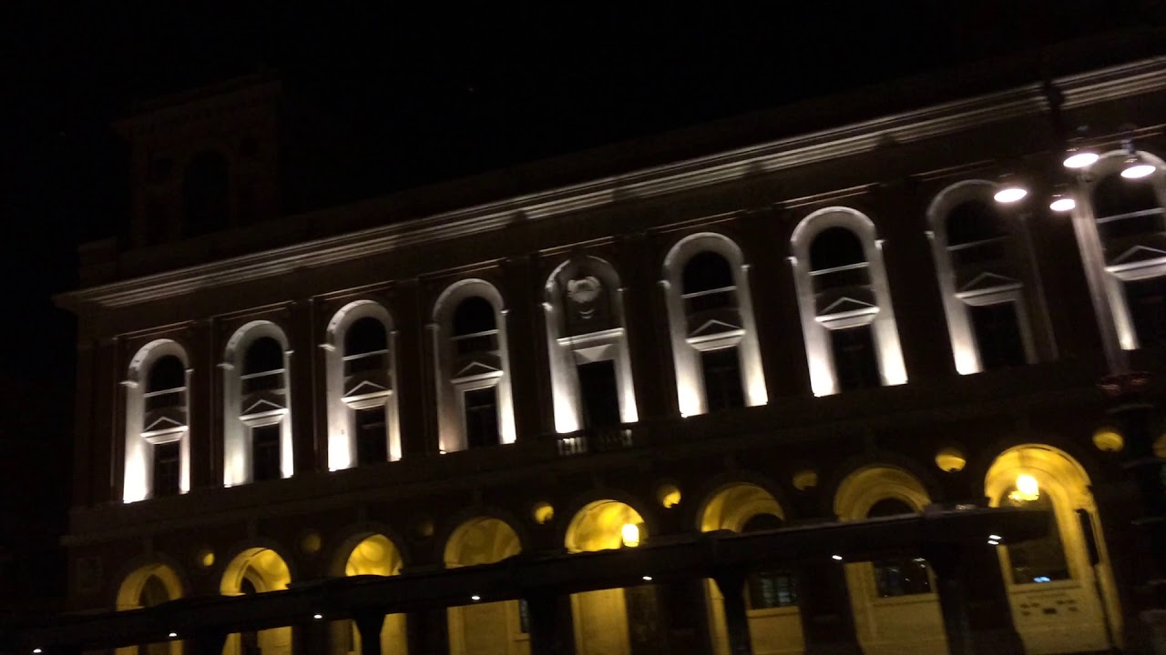 Piazza Saffi night