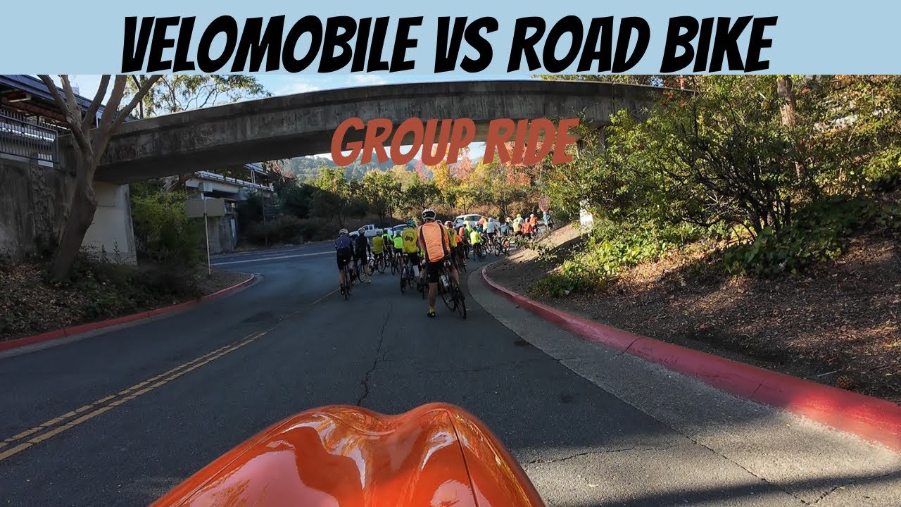 2024 Velomobile vs Road Bike Group Bike Ride.  2 Bridges Hilly Metric Century