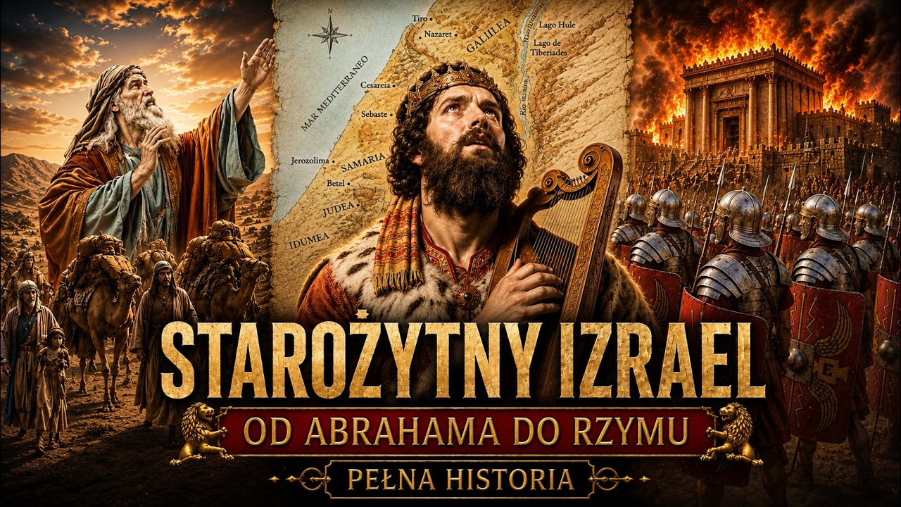 STAROŻYTNY IZRAEL powstanie i upadek królestwa, Dawid, Salomon, Asyria, Babilon