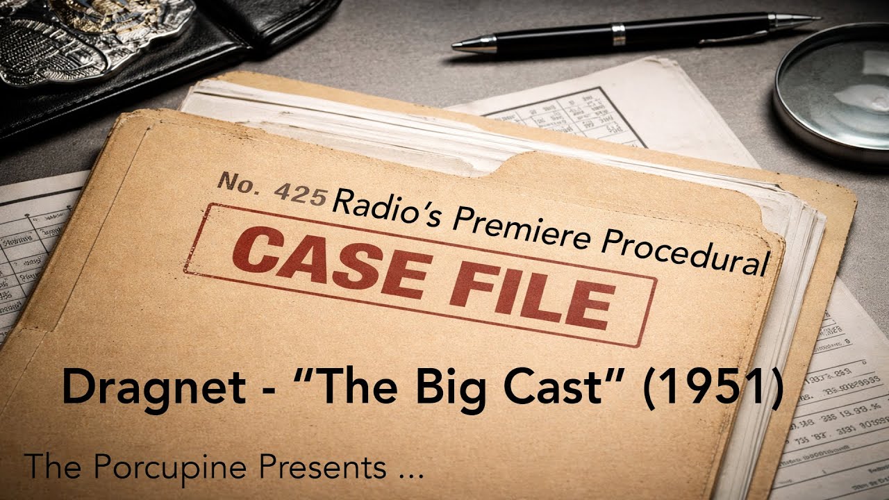The Rise of the Police Procedural | Dragnet - “The Big Cast” (1951)