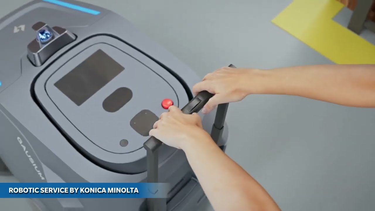 Beetle Cleaning Robot, service empowered by Konica Minolta's Managed Robotic Service Team