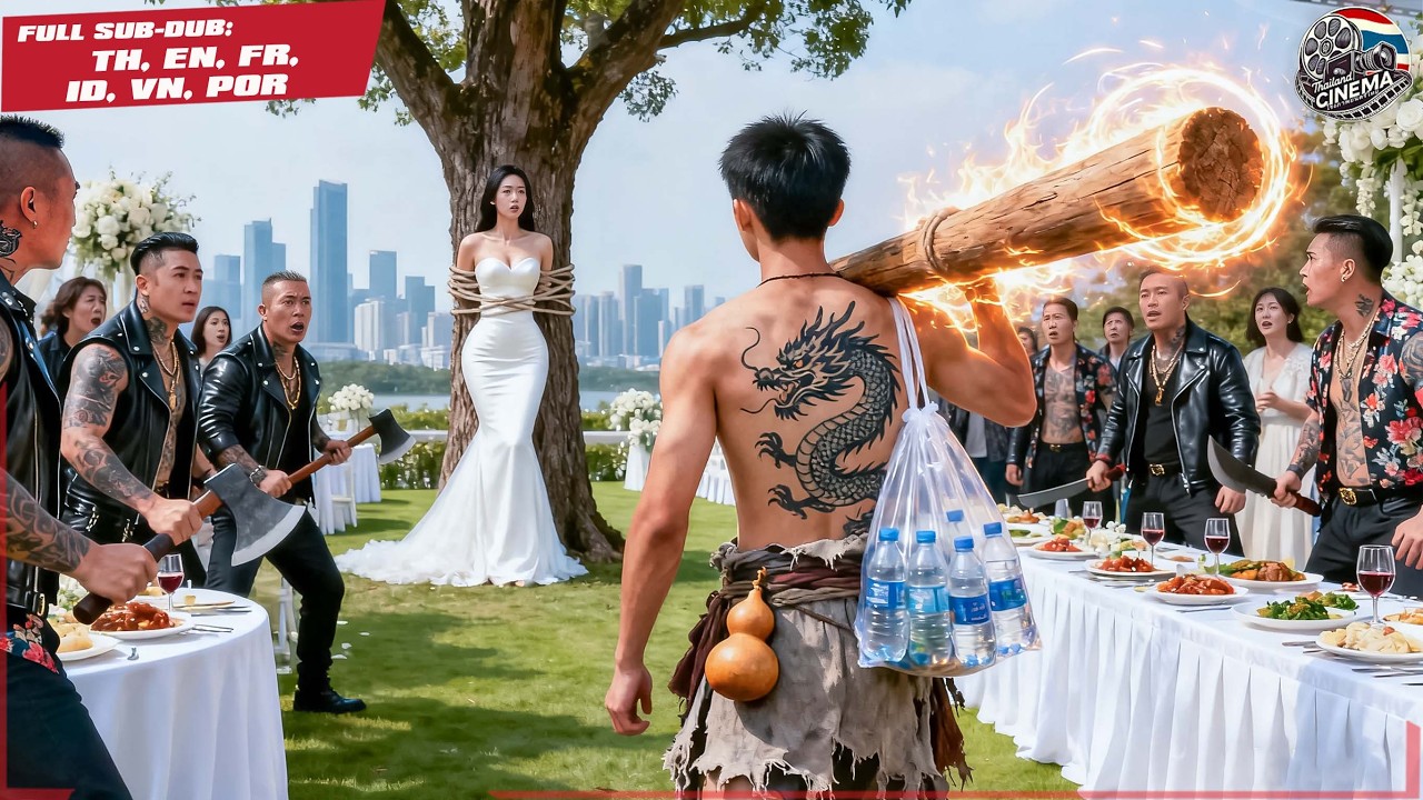 ขอทานบุกงานแต่งช่วยภรรยาที่ถูกอันธพาลทำร้าย ใครจะคิดว่าเขาคือเทพสงครามที่บดขยี้ทั้งแก๊ง!