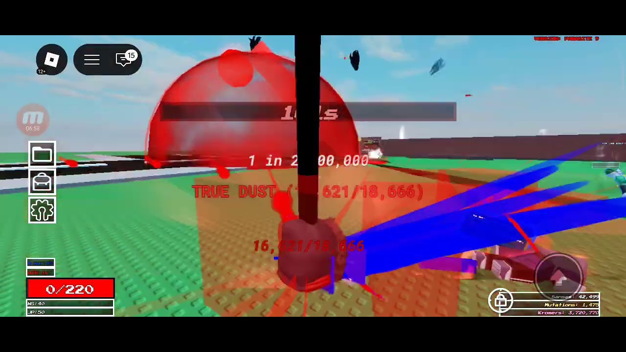 True Dust sans Defeat:Crazy Skeleton randomize