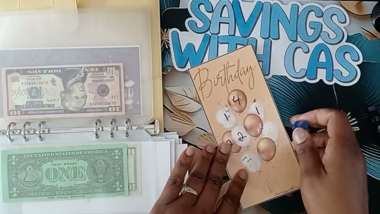 Happy Birthday Saving Challenges🎁🎂🧁🍦