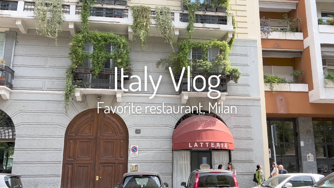 ミラノ、大好きなレストランへ｜街中から愛される名店｜生産者をめぐる出張支度【イタリアvlog】#27