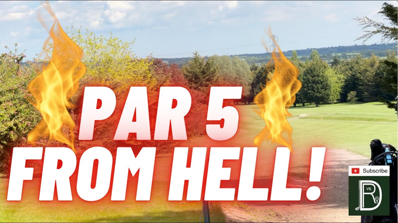 Par 5 from HELL! - The HARDEST Par 5 we have  EVER played!  @GOLF - Dream vs Reality