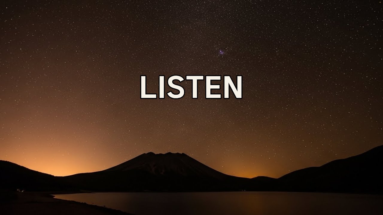 🌿LISTEN – 1 Hour of Open Meditation for Stillness, Breathing & Inner Space