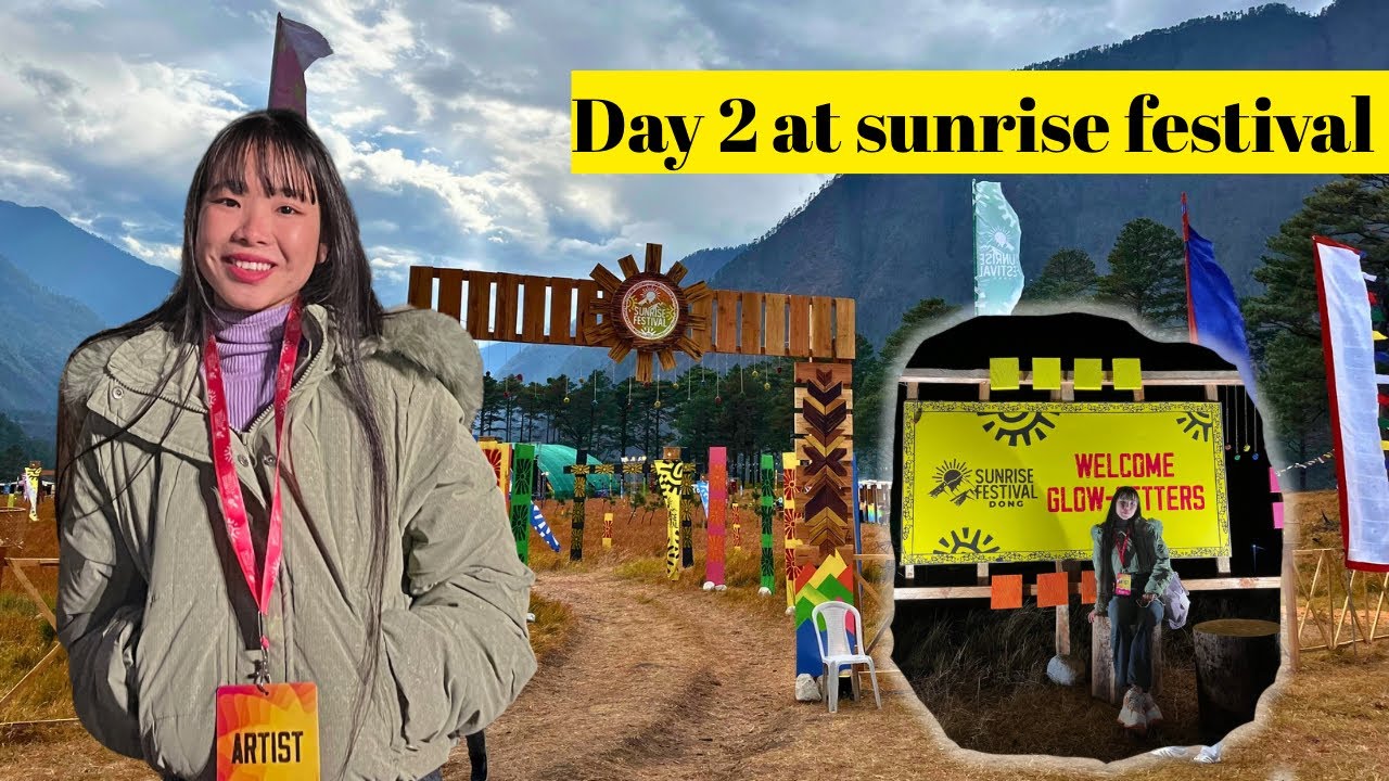 Day 2 at sunrise festival// Anjaw District// Dong village 