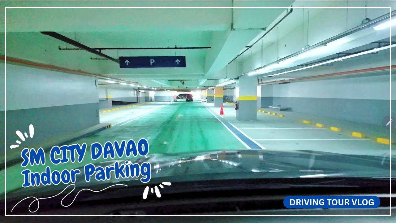 Driving Inside SM City Davao&rsquo;s New Indoor Parking | Full POV Tour