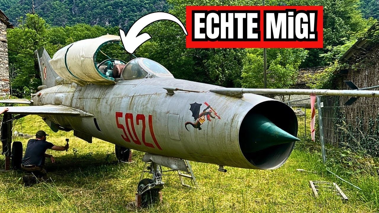 😮 Geheime Militärsammlung in der Schweiz – mit echter MiG hinter verschlossenen Türen!