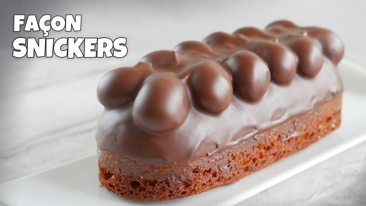 CAKE façon SNICKERS 🍫🥜 | Chocolat, Caramel & Cacahuète Ultra Gourmand