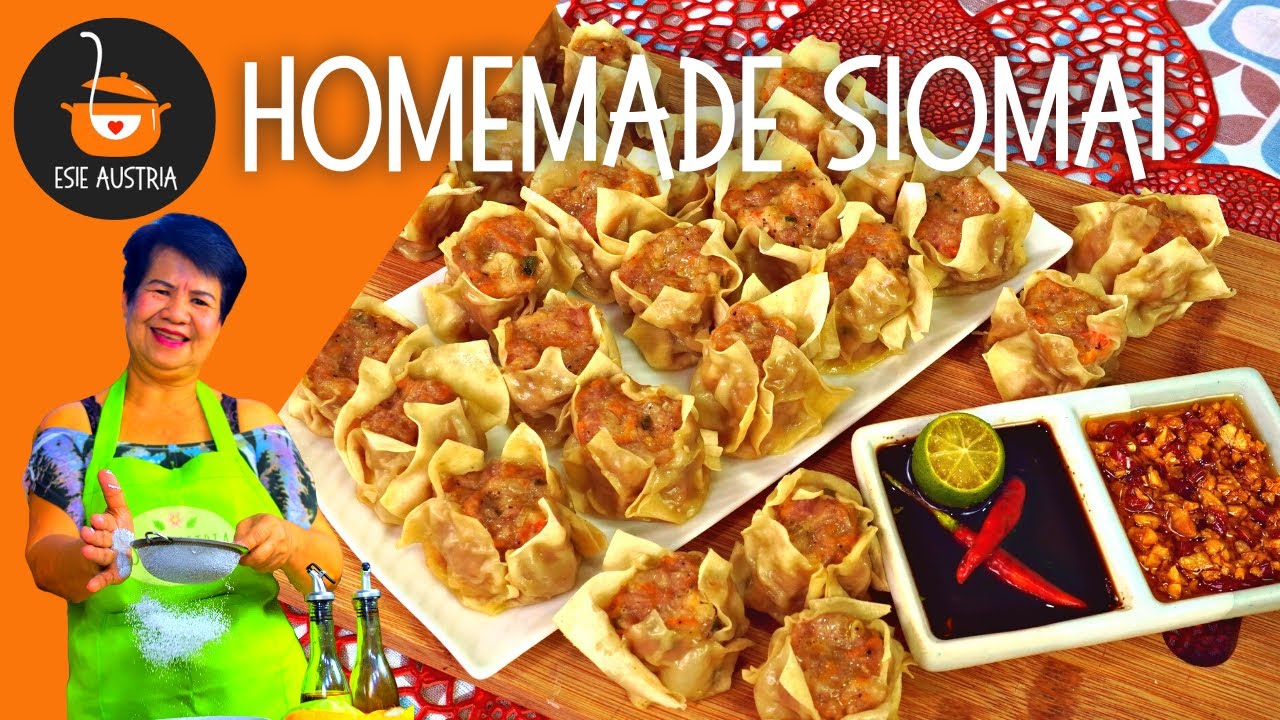 HOMEMADE SIOMAI