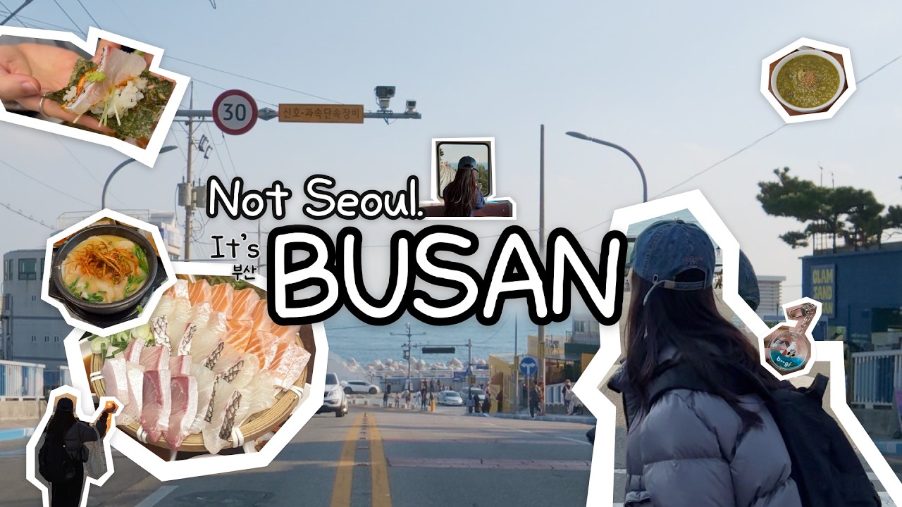 Trip to Busan | 2 Days 1 Night, Haeundae, Sky Capsule, Cheongsapo, Gwangandaegyo Bridge | Korea Vlog