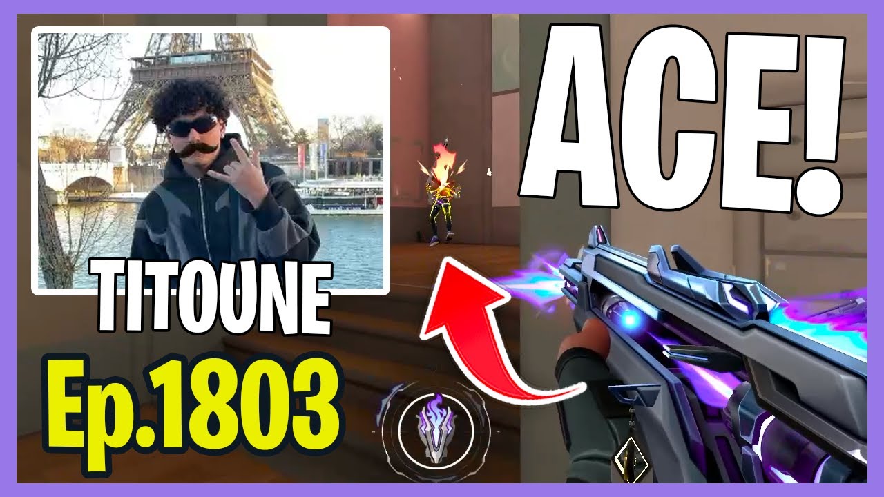LES MEILLEURS CLIPS DE LA JOURNEE Titoune, Itachi, Wati, Noke - BEST OF VALORANT FR Ep 1803