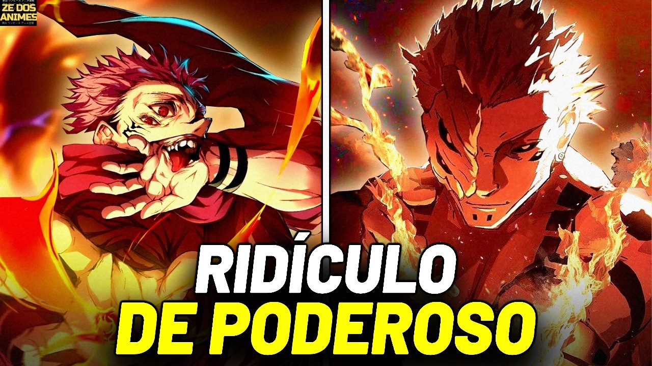 É por isso que RYOMEN SUKUNA é o REI DAS MALDIÇÕES  em Jujutsu Kaisen (Vídeo 100% sincero)