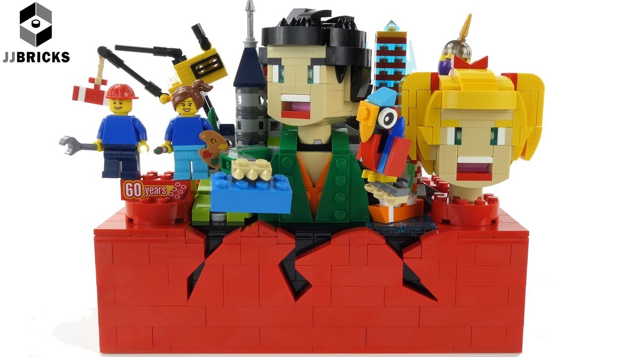 UNBOXING MOC LEGO Imagine it! Build it! LEGO AFOL Designer program set - LEGO Speed Build -4K-