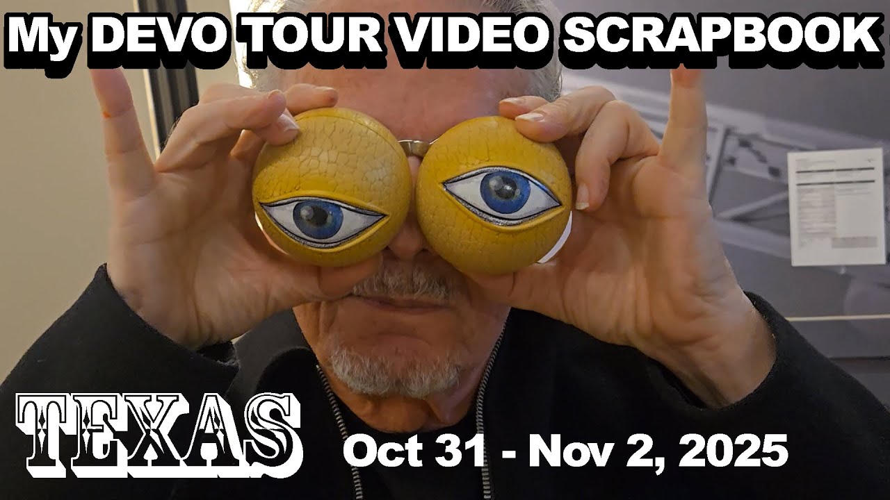 TEXAS! My DEVO Tour Video Scrapbook: Oct 31st - Nov. 2nd, 2025