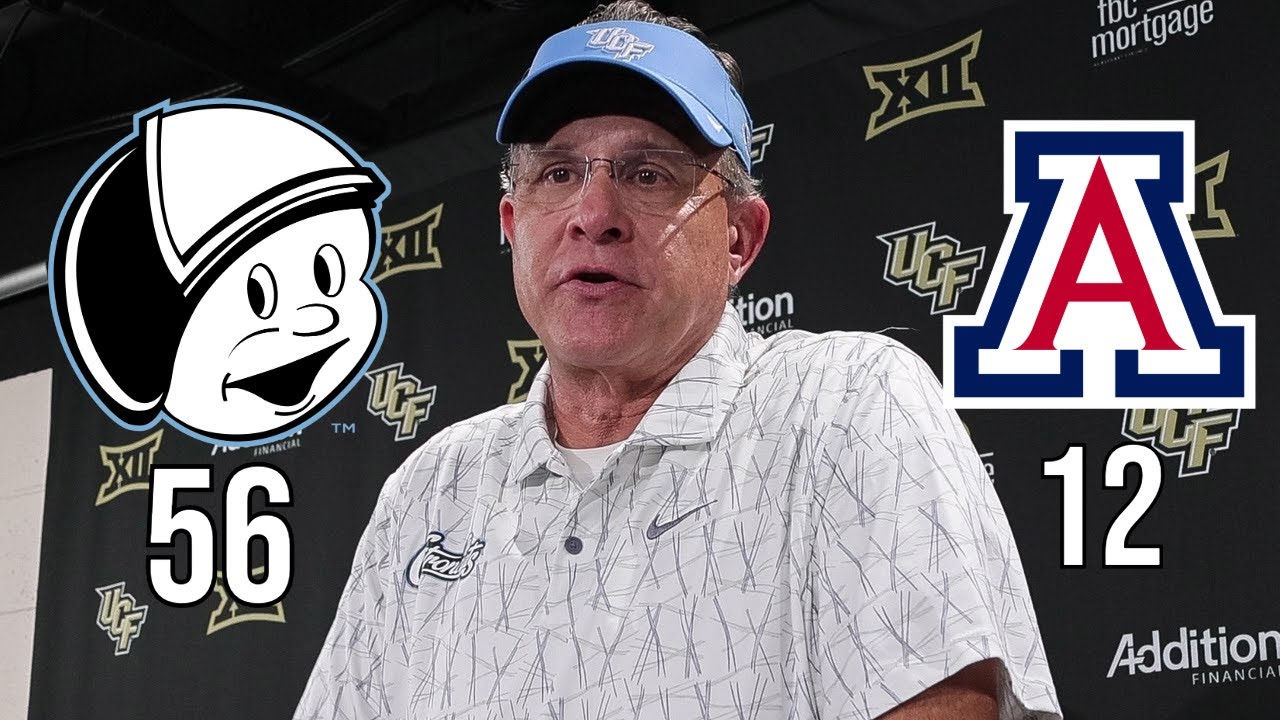 UCF 56, Arizona 12 - Gus Malzahn Press Conference ⚔️🏈