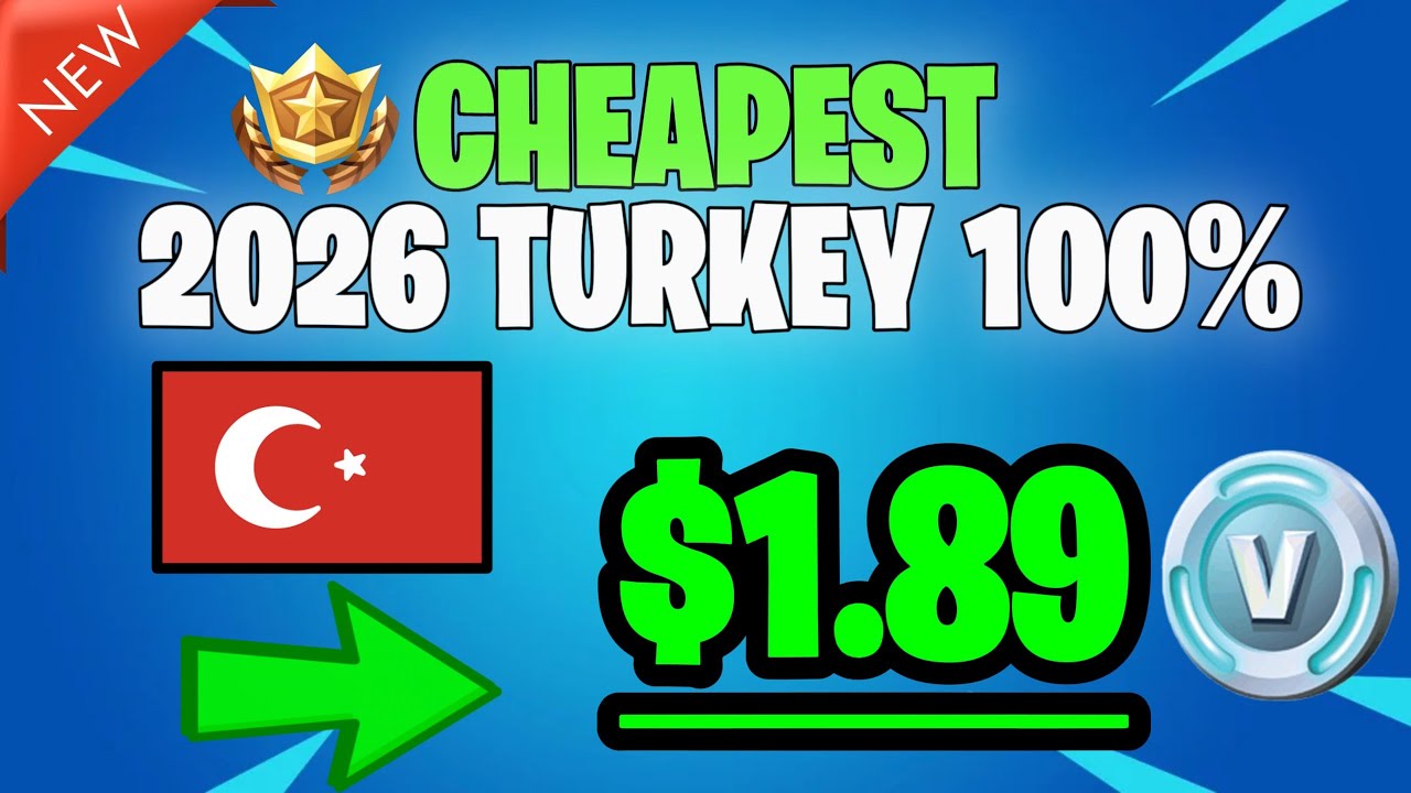 [2026] V-BUCKS *NEW* HOW TO GET CHEAP CREWPACK in 2026 [Turkey Method]