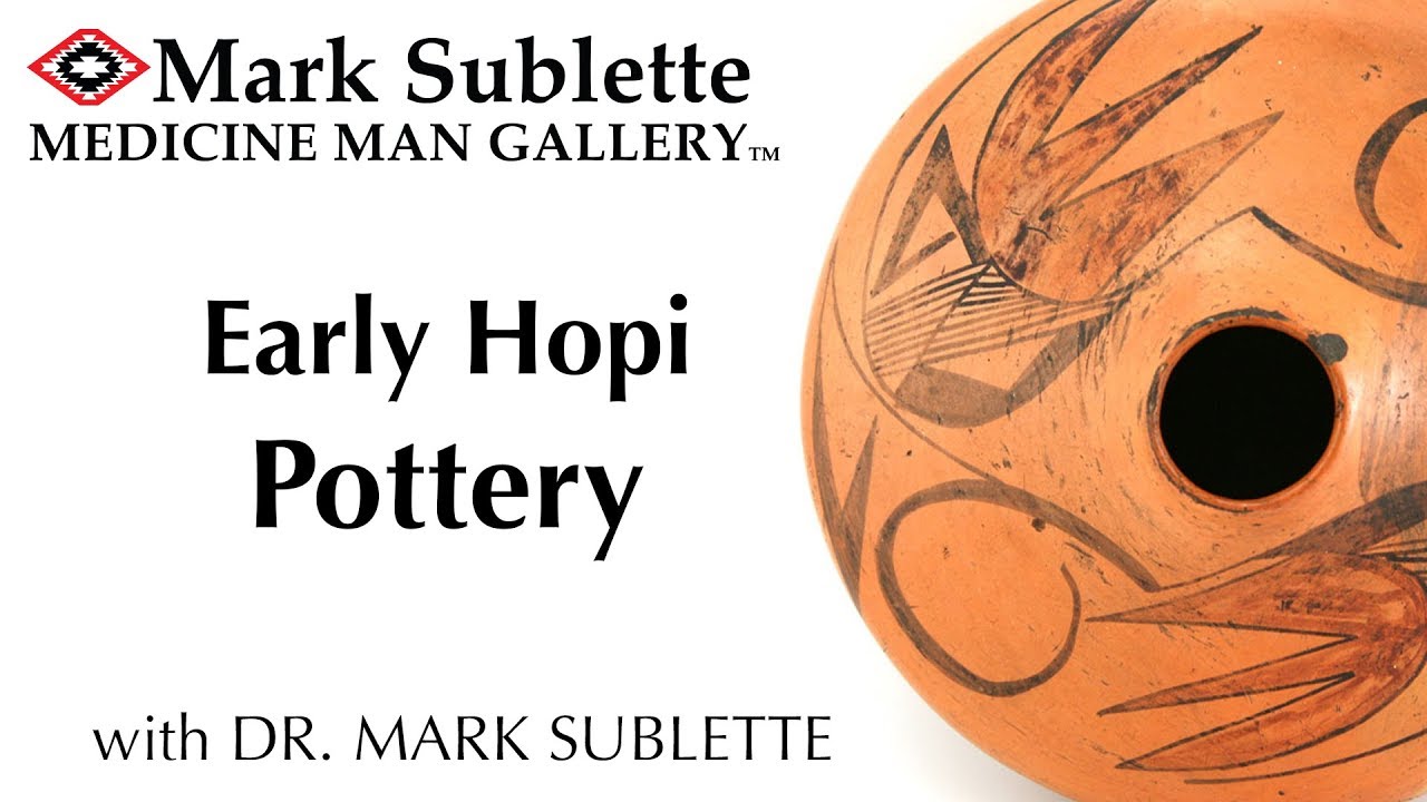 Early Hopi Pottery what to look for in shape and coloration