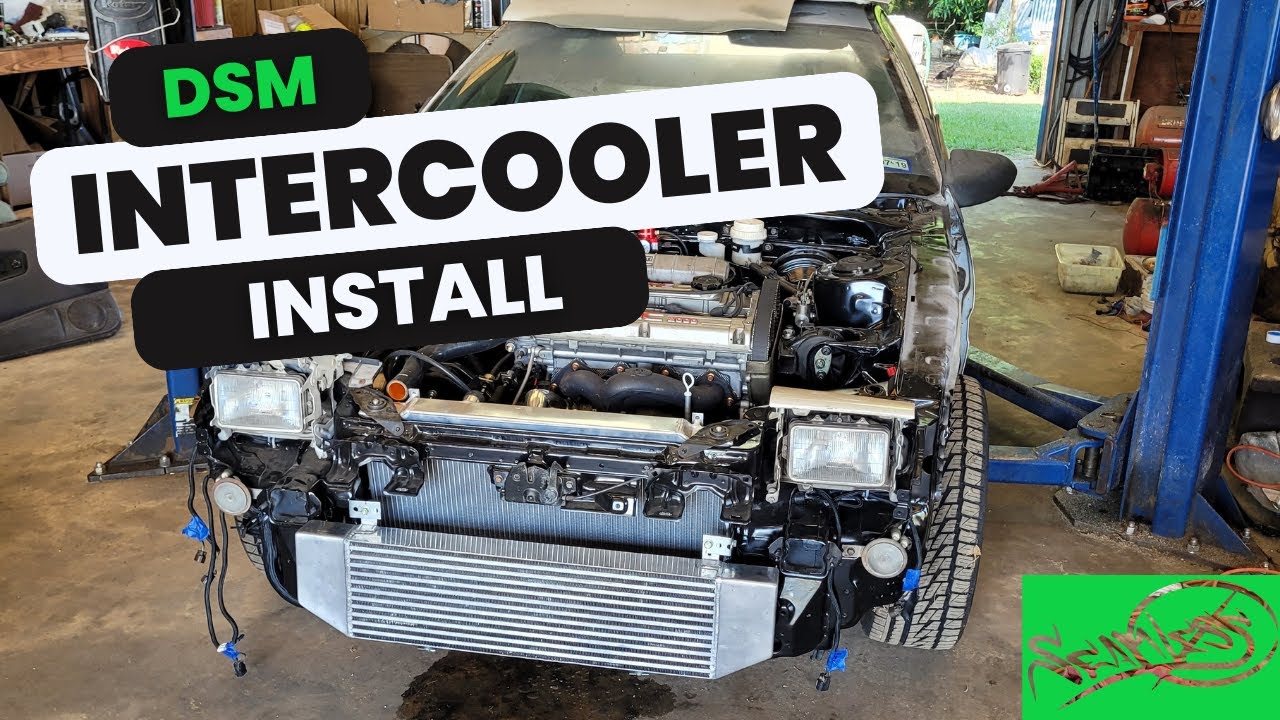 DSM INTERCOOLER INSTALL