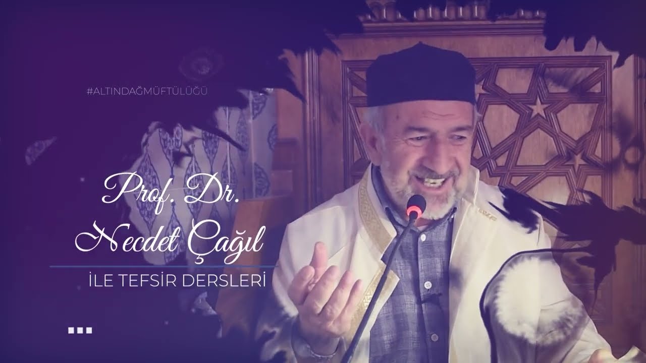 PROF. DR. NECDET ÇAĞIL - 02.10.2022 (RAHMAN SURESİ 1. DERS)