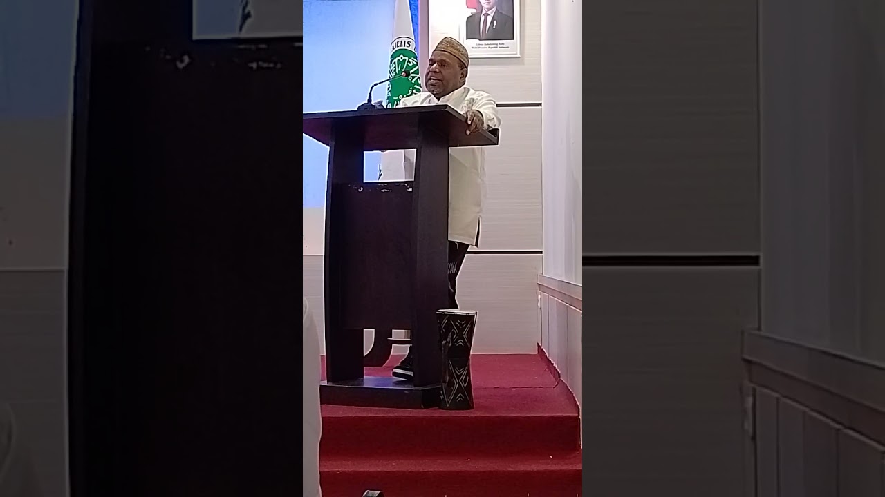 Kuliah Umum oleh KH Syaiful Islam al Payage, Ketua MUI Propinsi Papua
