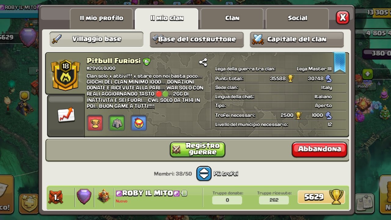 ☯️GIOCATORE COMPETITIVE SPARTA ESPORTS☯️#supercell #clashofclans #giggino478 #suziegaming #itzu