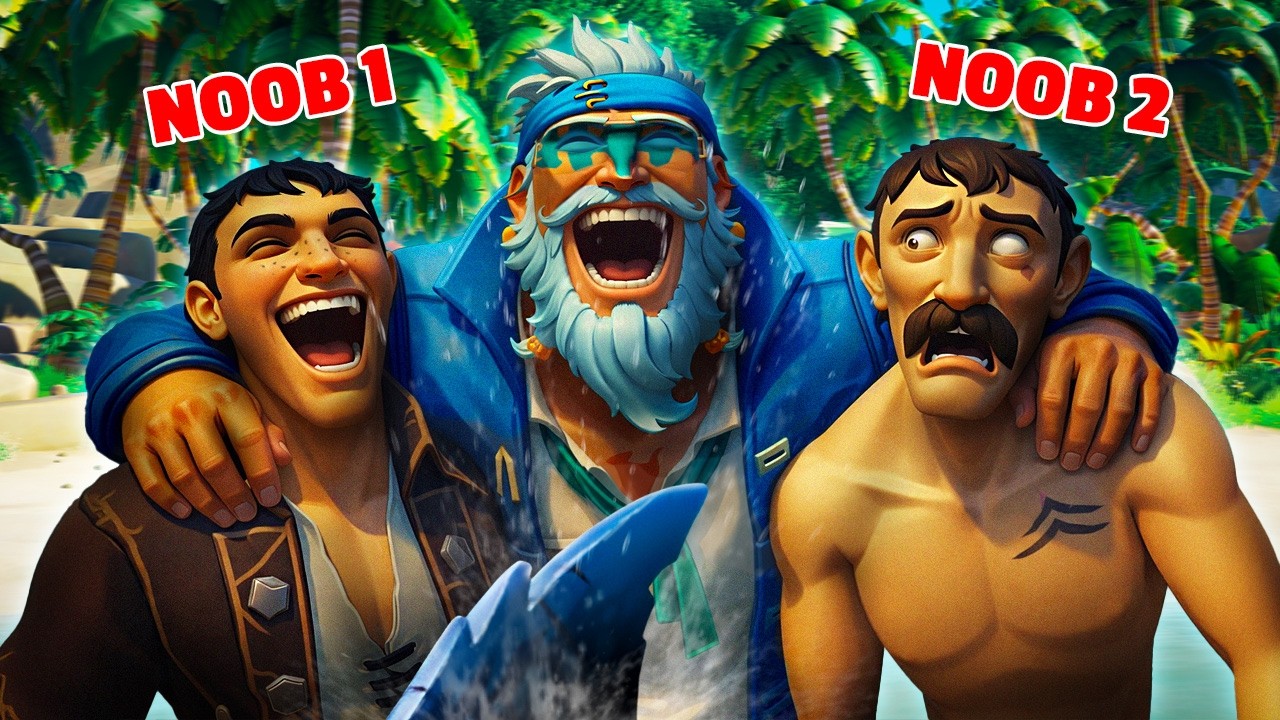 Je leur ai fait découvrir Sea Of Thieves (c'était hilarant)