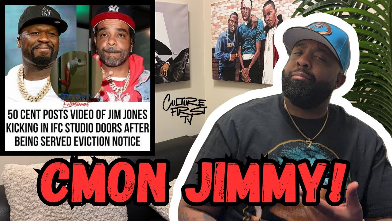 Jim Jones Gets EVICTED From 50 CENT’s Studio! 🤦🏾‍♂️