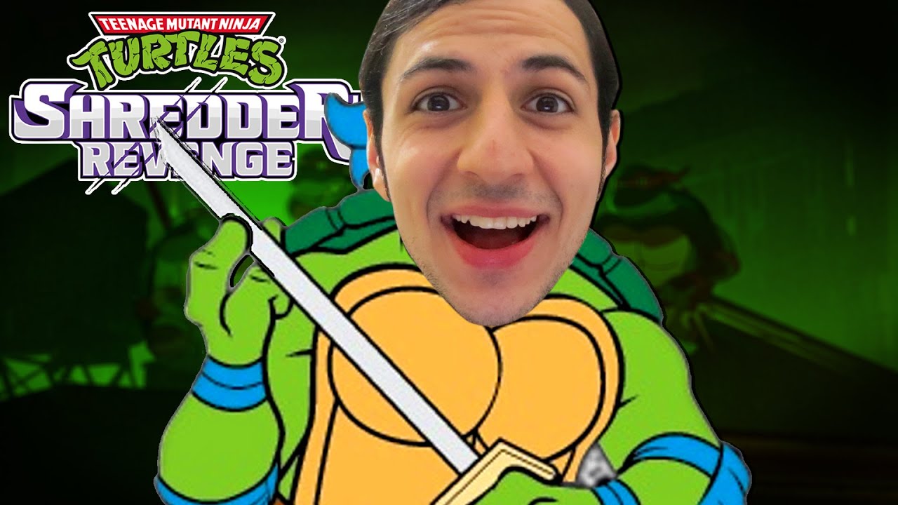 LEONARDO no SKATE VOADOR no NOVO JOGO DAS TARTARUGAS NINJAS | Shredder's Revenge - Gameplay