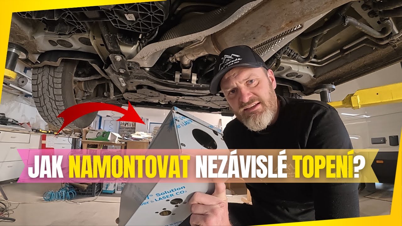 Montáž nezávislého topení Planar do Toyoty Proace!! | Jakým chybám se vyhnout?
