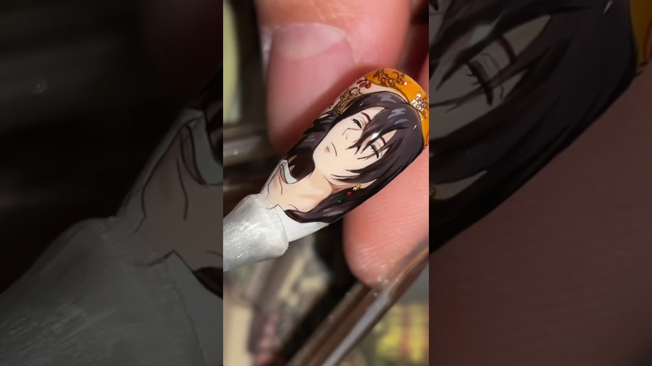 MAGICALLY ANIMATED Howl&rsquo;s Moving Castle Nails 🔥