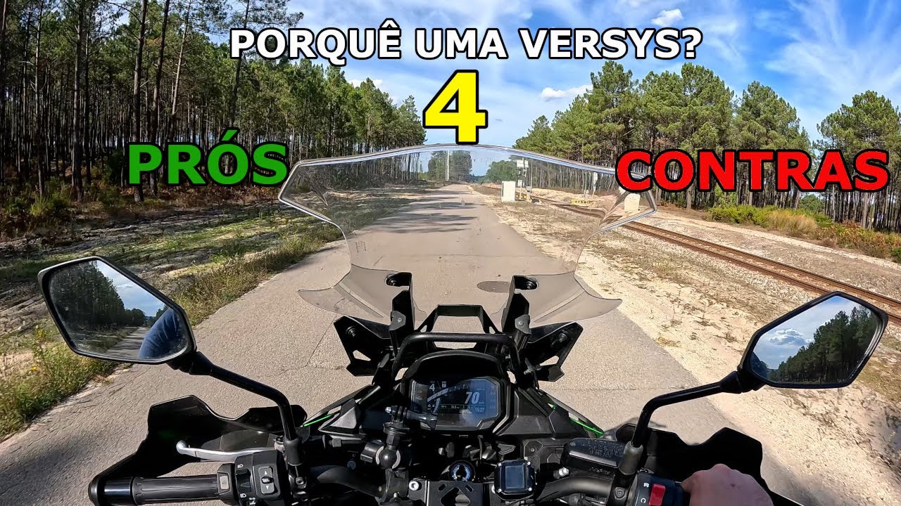Porquê uma Versys: 4 Prós e 4 contras