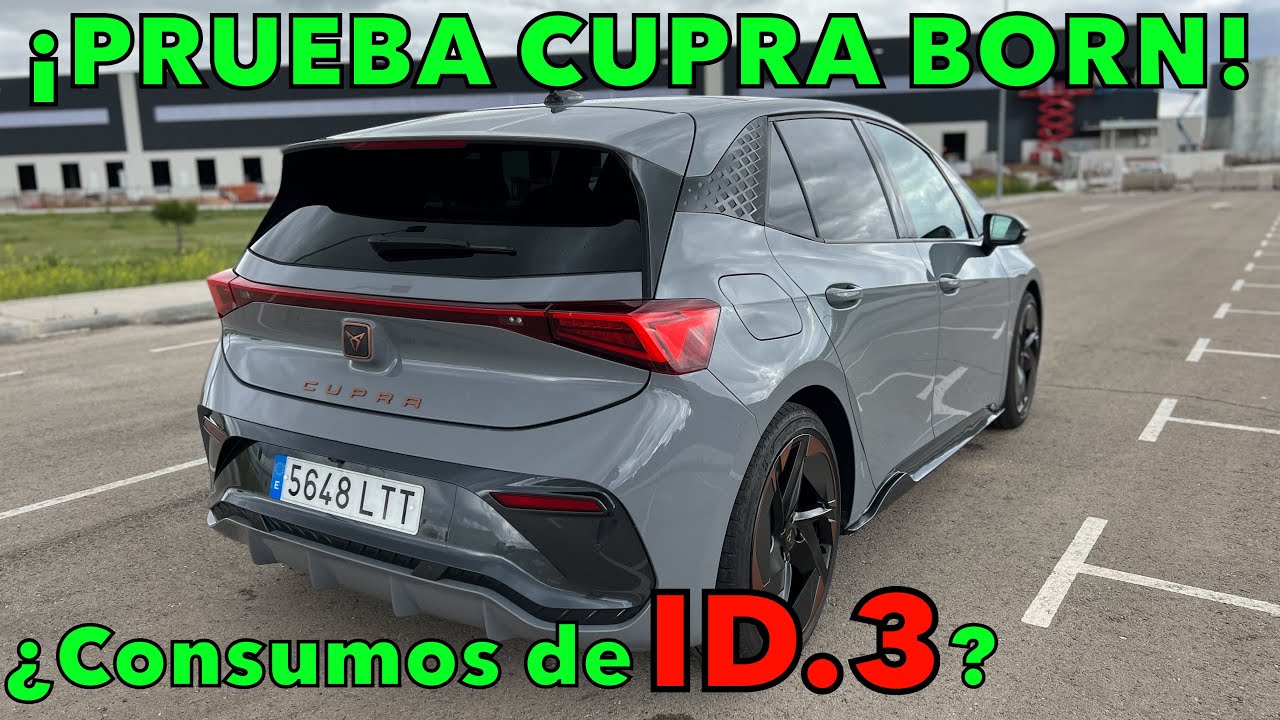 ¡PRUEBA! Cupra Born 58 kWh ¿Consumos de Volkswagen ID.3?¿Cuál consume menos? Lo comprobamos MOTORK