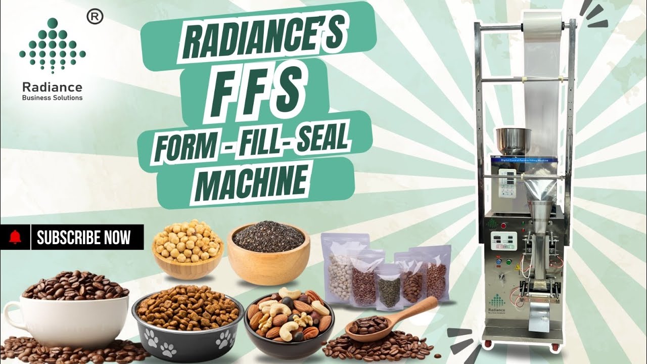 100 Gram FSS machine. Important information about Radiance's Automatic FFS machine.