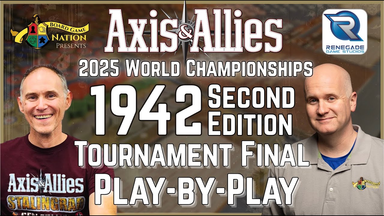 Axis & Allies - 1942 Second Edition Final - Gen Con 2025